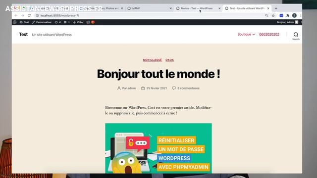 Comment ajouter un numéro de téléphone cliquable dans le menu WordPress ? смотреть онлайн