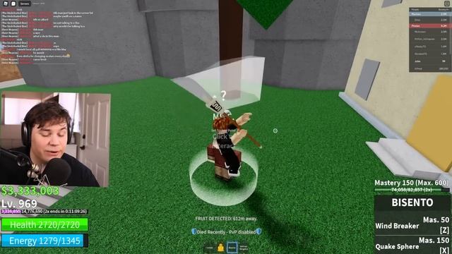 THIS BLADE LETS YOU CONTROLL THE QUAKE FRUIT! Roblox Blox Fruits смотреть онлайн