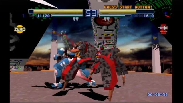 Classic PS1 Game Zero Divide on PS3 in HD 1080p смотреть онлайн