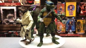 Обзор фигурок Сплинтера и Шреддера от Neca — TMNT 1990 Splinter Shredder Review