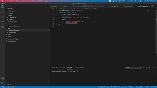 MERN Stack Authentication with JWT | Part 3 : API - Setup nodemailer смотреть онлайн