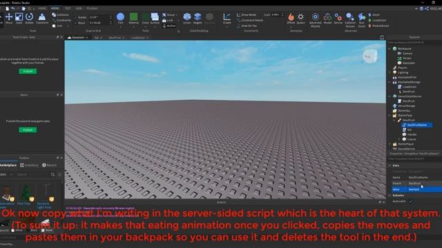 ROBLOX How to make a Devil Fruit (Eat-System) смотреть онлайн