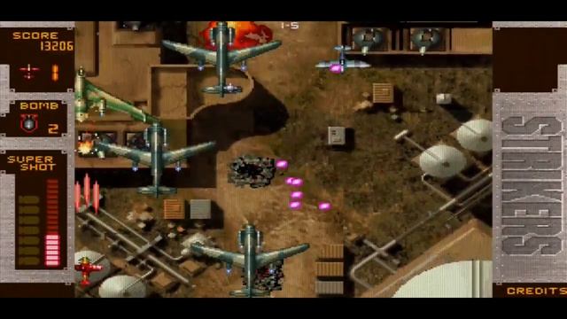 Strikers 1945 Plus - Retro Gameplay смотреть онлайн