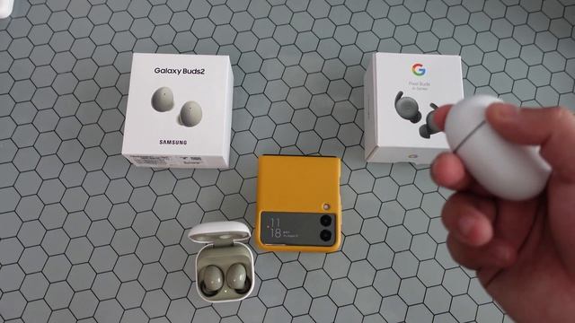 Samsung Galaxy Buds 2 Vs Pixel Buds A Series | Green With Envy | смотреть онлайн