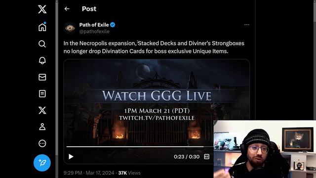 THEY DID IT! STACKED DECK CHANGE And MORE In PoE 3.24 Necropolis Teasers!