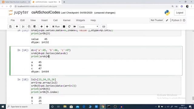 1 - Series Data Structure(Complete) - Python Pandas CBSE Class 12 смотреть онлайн