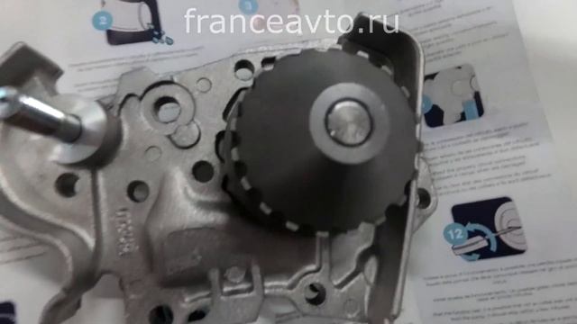 Насос (водяной) системы охлаждения К7М/J помпа, Рено Логан, Сандеро смотреть онлайн