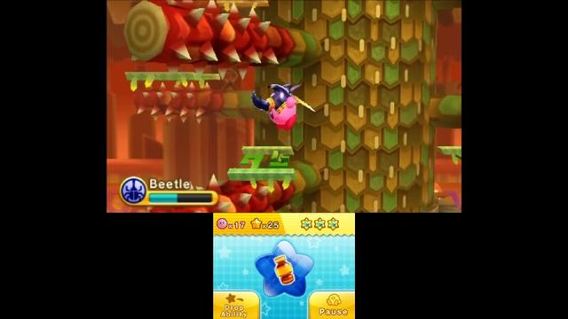 Kirby Triple Deluxe {3DS} часть 7 — Дикий Мир смотреть онлайн