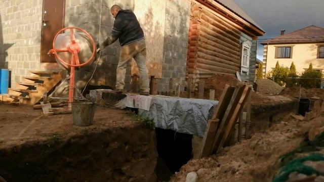 ЗАЛИВАЕМ ФУНДАМЕНТ.ЧАСТЬ 2. смотреть онлайн