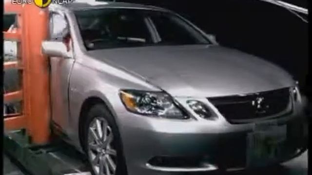Краш-тест - Lexus GS 2005 (E-NCAP) смотреть онлайн