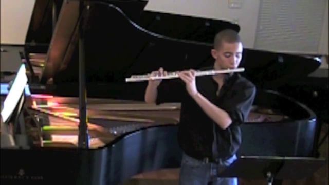 Bach E-Flat Flute Sonata (Siciliana) - Anthony Trionfo, Flute смотреть онлайн