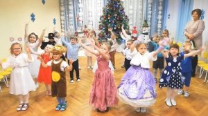 Детская игра "Мы повесим шарики" | песня | Танец |