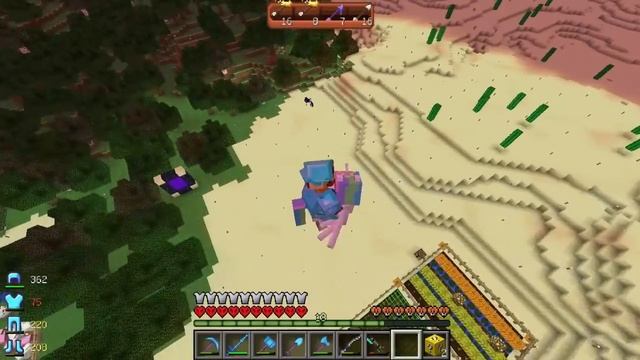 СЛУЧАЙНЫЙ БЛОК! - Надоело быть нубом - Minecraft #36 смотреть онлайн