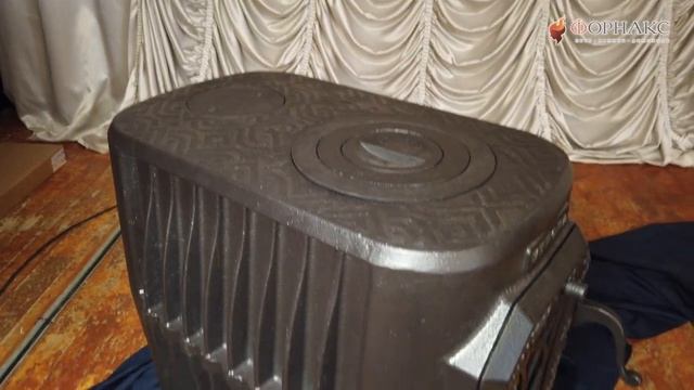 Чугунная отопительная печь ВЕРОНА Теплодар. Свежий взгляд |Форнакс. смотреть онлайн