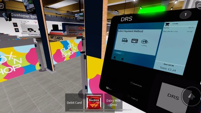 DRS Selfcheckout @Blox’n’shop V2, Roblox, London смотреть онлайн