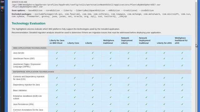 IBM transformation Advisor - Assess your Java application workloads for modernization смотреть онлайн