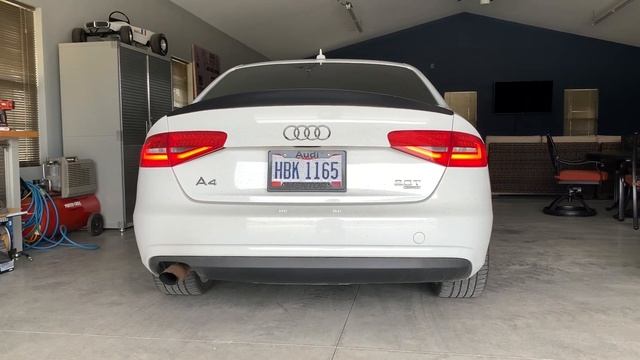 Audi A4 2.0T Resonator + Muffler Delete смотреть онлайн