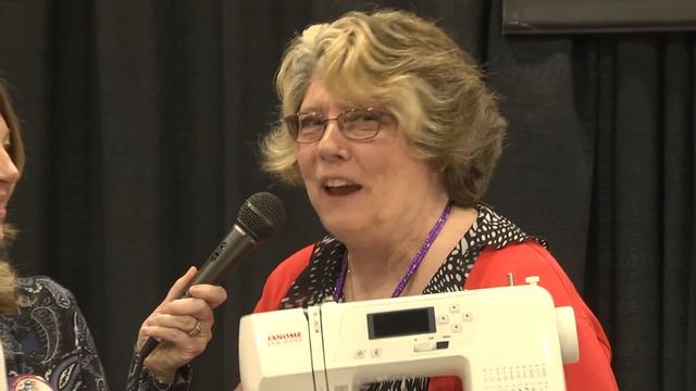 Marcia Willis Wins Janome 2030 Sewing Machine at AQS QuiltWeek Show смотреть онлайн