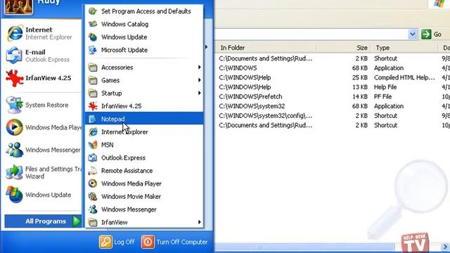 Control The Content In The Windows XP Start Menu смотреть онлайн