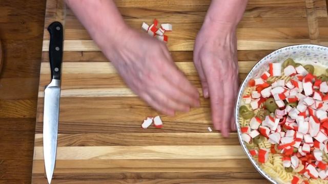 Готовлю через день! Обалденно вкусный САЛАТ С МАКАРОНАМИ смотреть онлайн