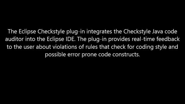 Download Eclipse Checkstyle Plug in Here! Java Code Auditor смотреть онлайн
