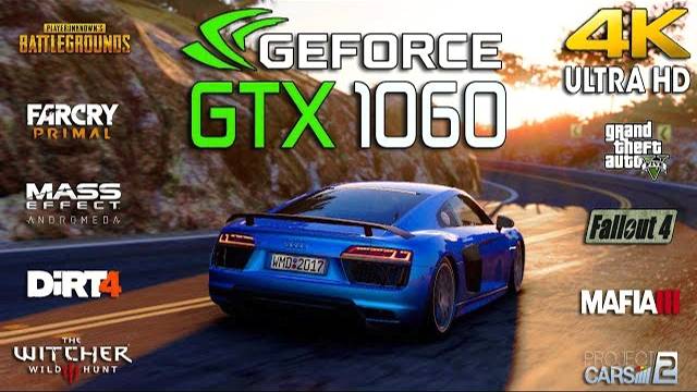 GTX 1060 Test 9 Games in 4K (i5 8600k) смотреть онлайн