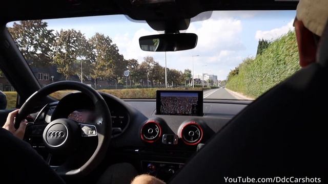 [ONBOARD RIDE] 520HP Stage 2 Audi RS3 8V Sportback with Iroz Downpipe! смотреть онлайн