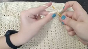 Простая сумка-шоппер крючком. Часть 2