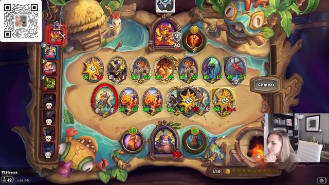 Slysssa's BIGGEST Master of Realities EVER! - Hearthstone Battlegrounds смотреть онлайн