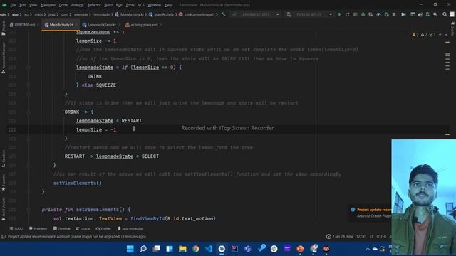Project : Lemonade app explained with code in Android Basics in Kotlin developer Training program # смотреть онлайн