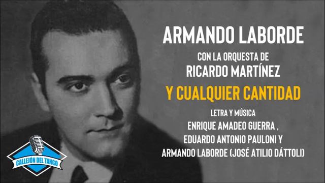 Armando Laborde con la orquesta de Ricardo Martínez - Y Cualquier Cantidad смотреть онлайн
