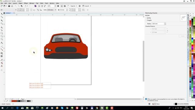 CorelDraw Tutorial: Draw a Car Front View смотреть онлайн