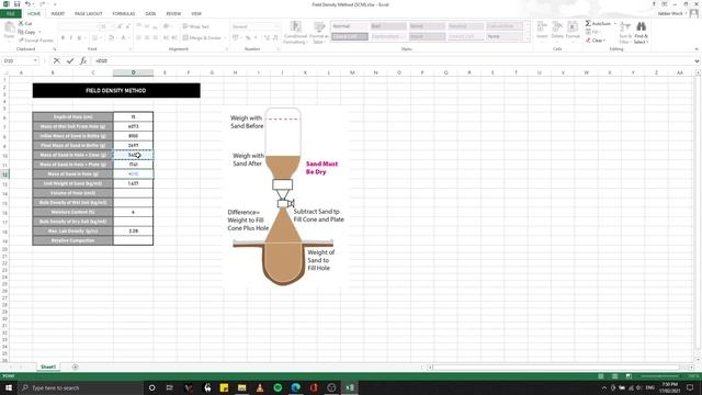 Field Density Method on MS Excel (Ph) смотреть онлайн