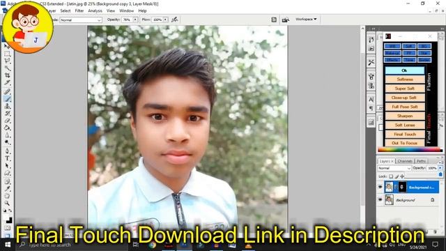 Final Touch Plugins Full Tutorial Video | Final Touch Software Free Download | Adobe PhotoShop CS3 смотреть онлайн