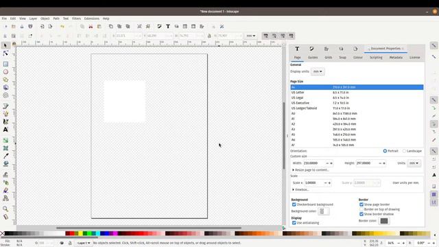 Inkscape Basics - How to Set Up Page Size смотреть онлайн