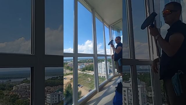 как мыть глухие окна смотреть онлайн