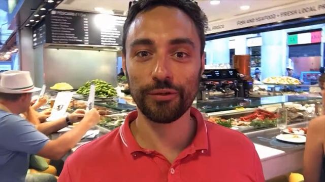Tour at La Boqueria Market , Barcelona смотреть онлайн