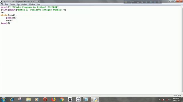 HOW TO WRITE & RUN A SIMPLE PROGRAM IN PYTHON смотреть онлайн
