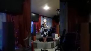 Ответное слово гостям от юбилярши.