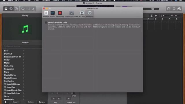 Настраиваем Logic Pro X