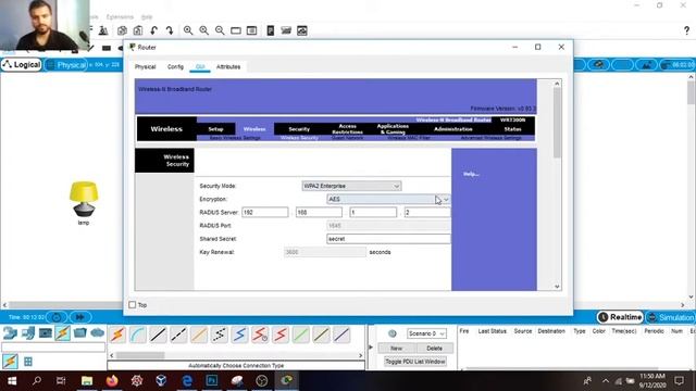 IoT Devices Networking In Cisco Packet Tracer