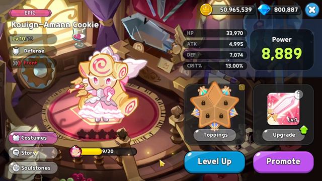 KOUIGN-AMANN COOKIE QUOTES, STORY, AND UPGRADING! (Cookie Run: Kingdom)