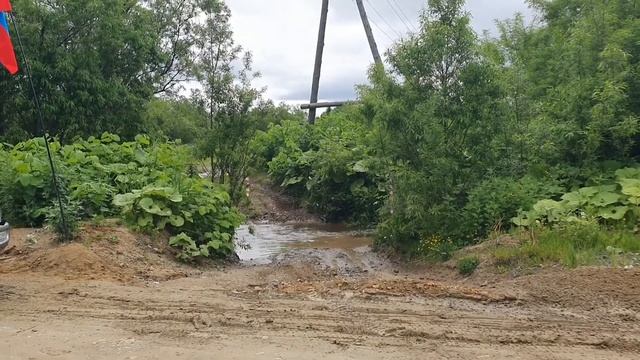 Проезд участников II этапа Чемпионата Сахалинской области по мотоэндуро через к.т. на ручье смотреть онлайн