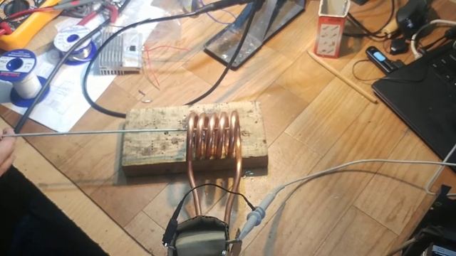 Успешное тестирование индукционного нагревателя смотреть онлайн