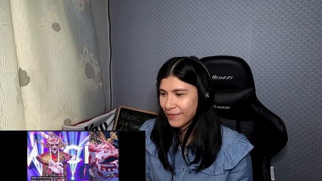 DIANA ANKUDINOVA -LAST PERFORMANCE IN THE MASKED SHOW-REACTION CALIFORNIA DREAMIN' Диана Анкудинова смотреть онлайн