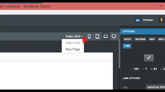 Multiple pages in Bootstrap Studio смотреть онлайн