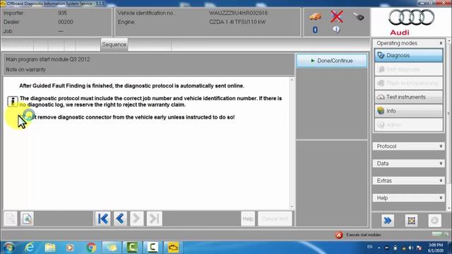Reset Service Oil and Reset Inspection AUDI Q3 by ODIS. VOLKSWAGEN,SEAT,SKODA,AUDI смотреть онлайн