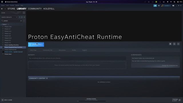 How To Install The Proton EasyAntiCheat on Steam For LINUX смотреть онлайн