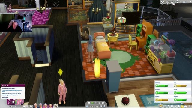 Sims 4 Three sisters and a child смотреть онлайн
