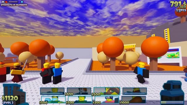 XP and Brick Grinding in The Battle Bricks! смотреть онлайн